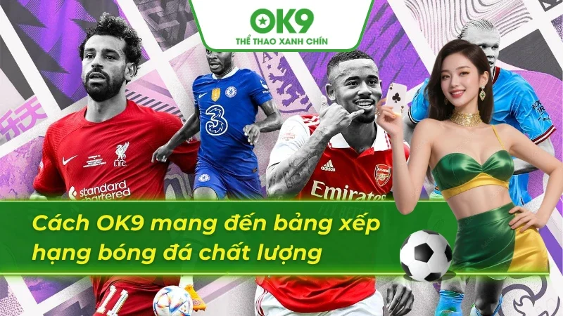 Bảng xếp hạng bóng đá phản ánh các dữ liệu hỗ trợ soi kèo chuẩn chỉ