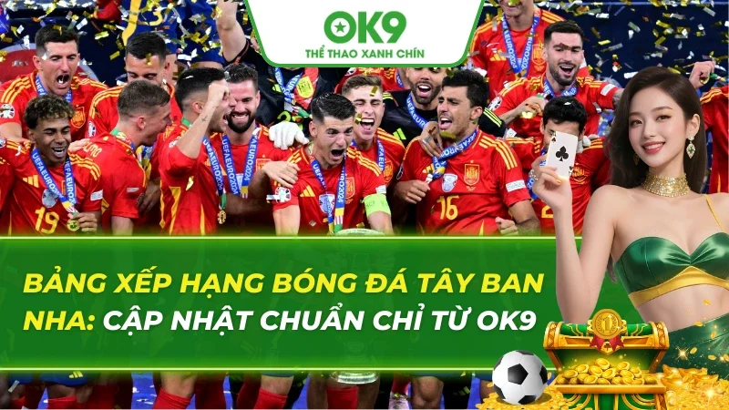 Bảng Xếp Hạng Bóng Đá Tây Ban Nha